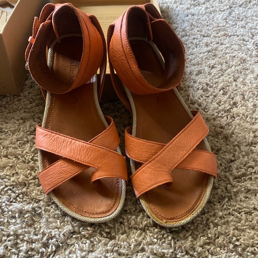 gentle souls ankle strap sandals - 8